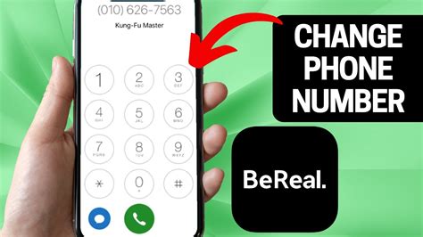 How to Change Phone Number in BeReal